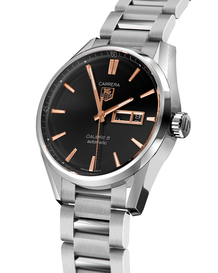 TAG Heuer TAG Heuer Carrera WAR201C.BA0723 мужские часы черный циферблат на запястье