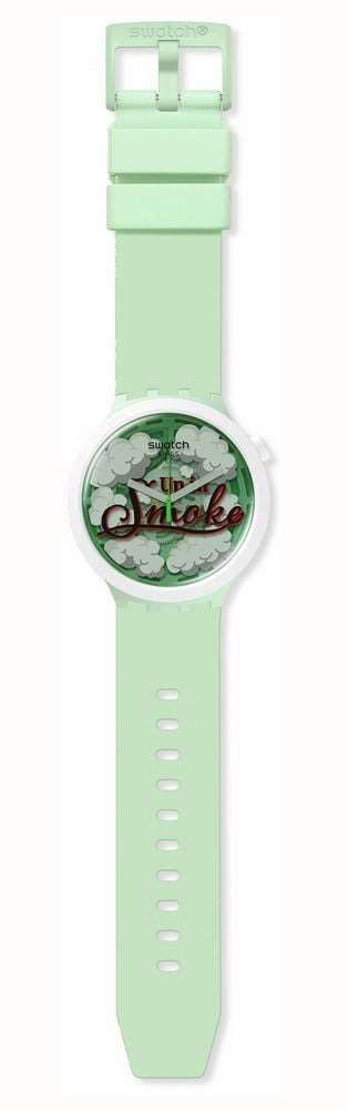 Swatch Swatch Big Bold Bioceramic Lacquered SB03Z103 , наручные мужские часы фото под углом