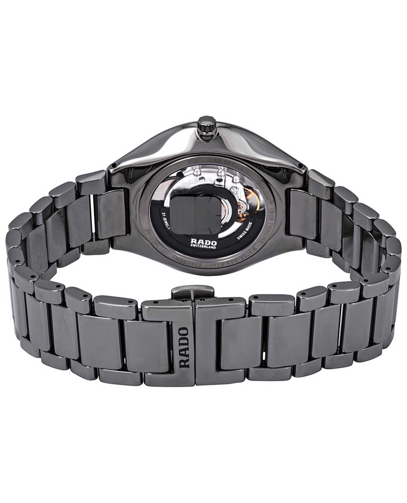 Rado Rado True Thinline Automatic R27972162, true thinline швейцария мужские часы на браслете высокотехнологичная плазменная керамика боковой вид