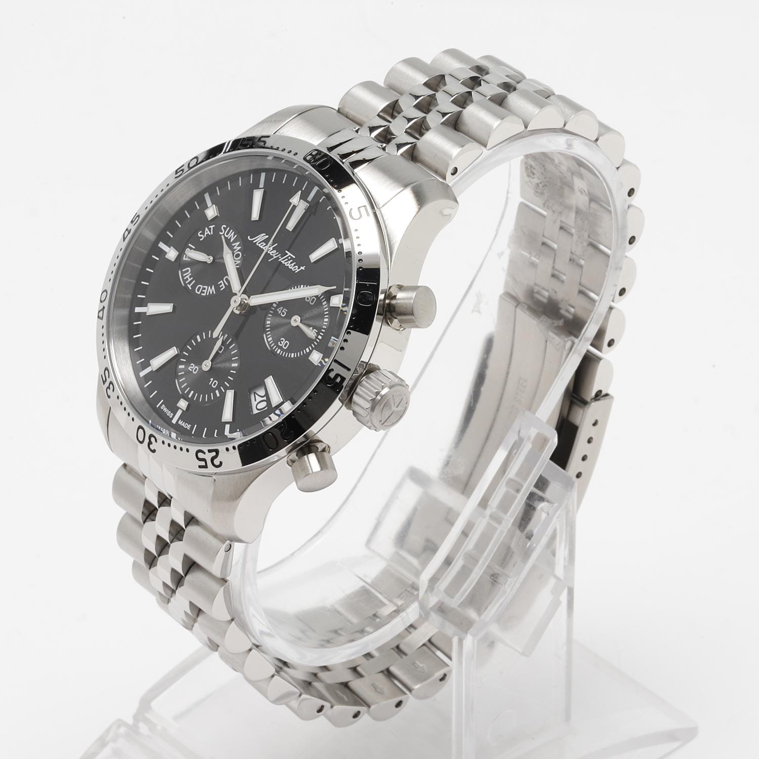 Mathey-Tissot Mathey-Tissot Type 22 H1822CHAN мужские часы черный циферблат на запястье