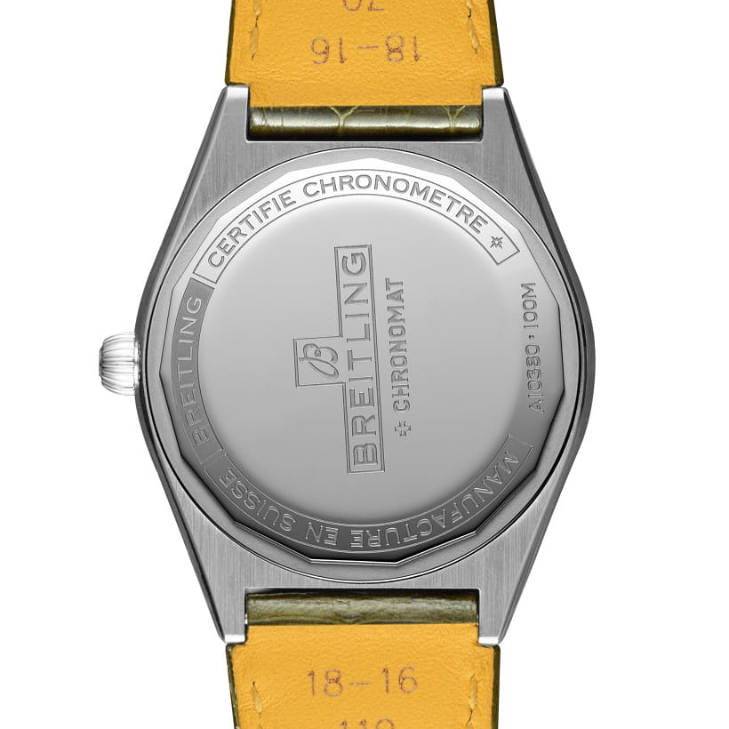 Оригинальные часы Breitling Breitling Chronomat Automatic 36 South Sea A10380611L1P1 механические калибр механизма  breitling 10 общий вид