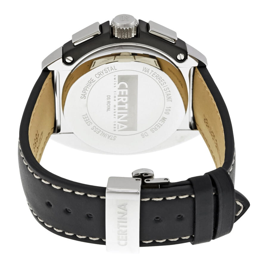 Certina Certina DS Podium C010.417.16.051.02, ds podium швейцария мужские часы на браслете кожаный боковой вид