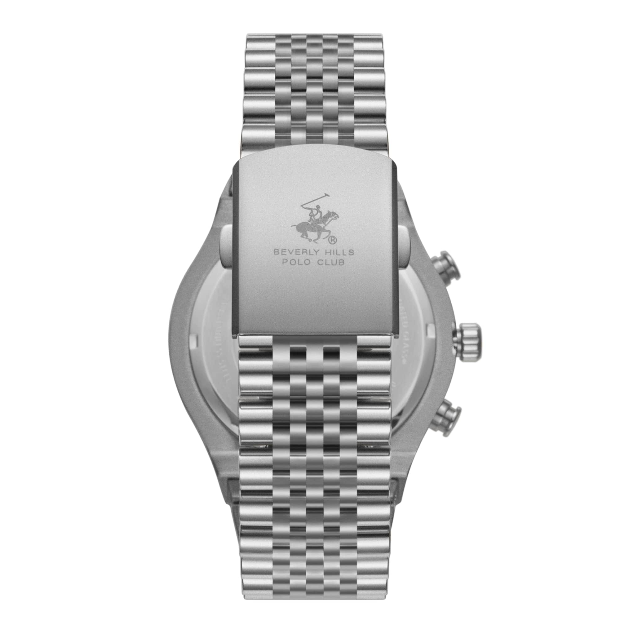 Beverly Hills Polo Club Beverly Hills Polo Club BP3773X.390,  сша мужские часы на браслете нержавеющая сталь боковой вид