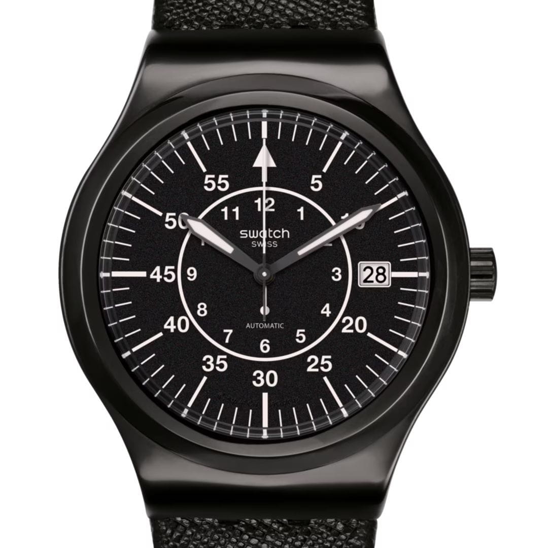 Swatch Swatch Irony Sistem51 YIB400  - задняя крышка металл сталь корпуса, швейцария часы