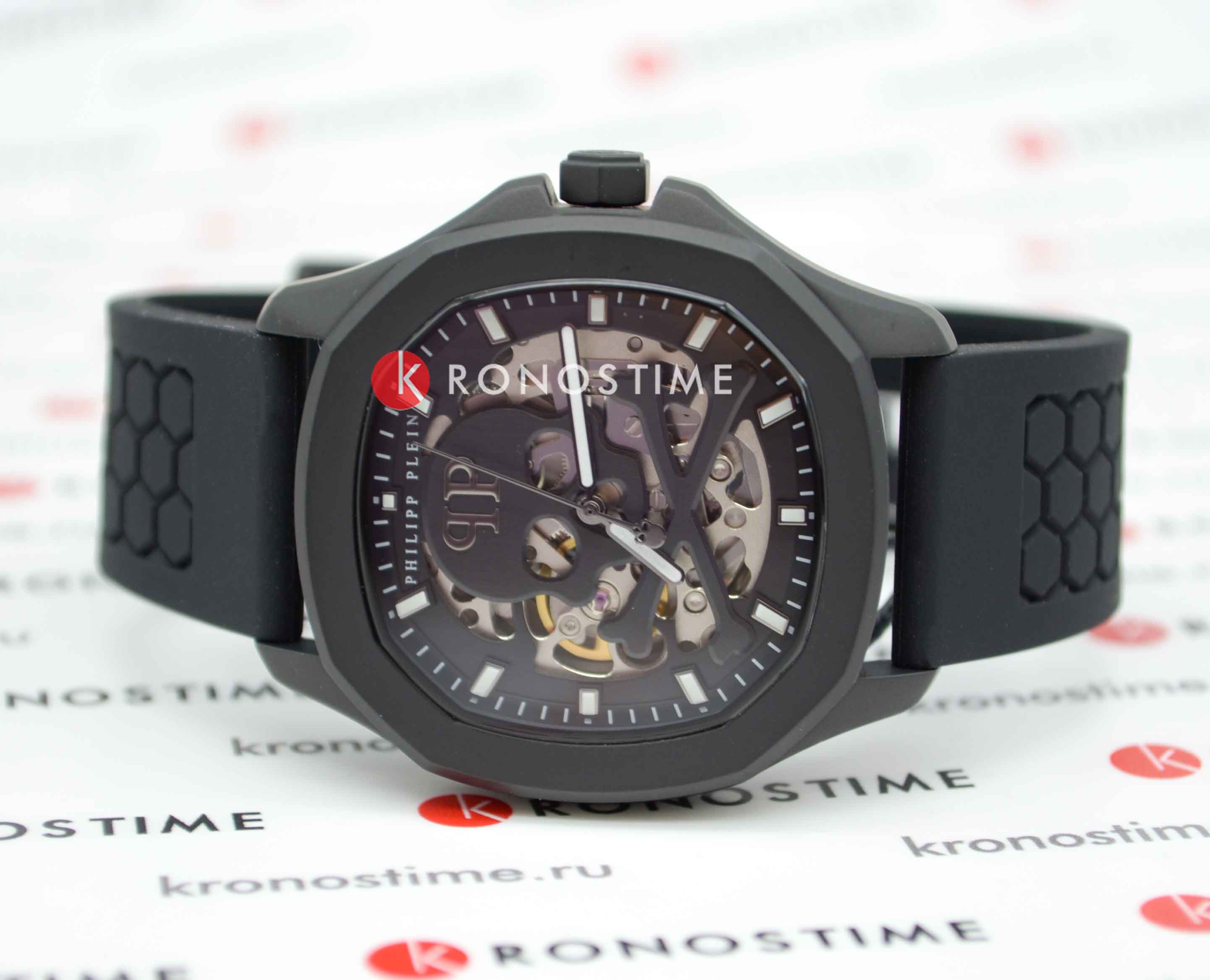 Philipp Plein PWRAA0923 мужские часы застежка крупным планом