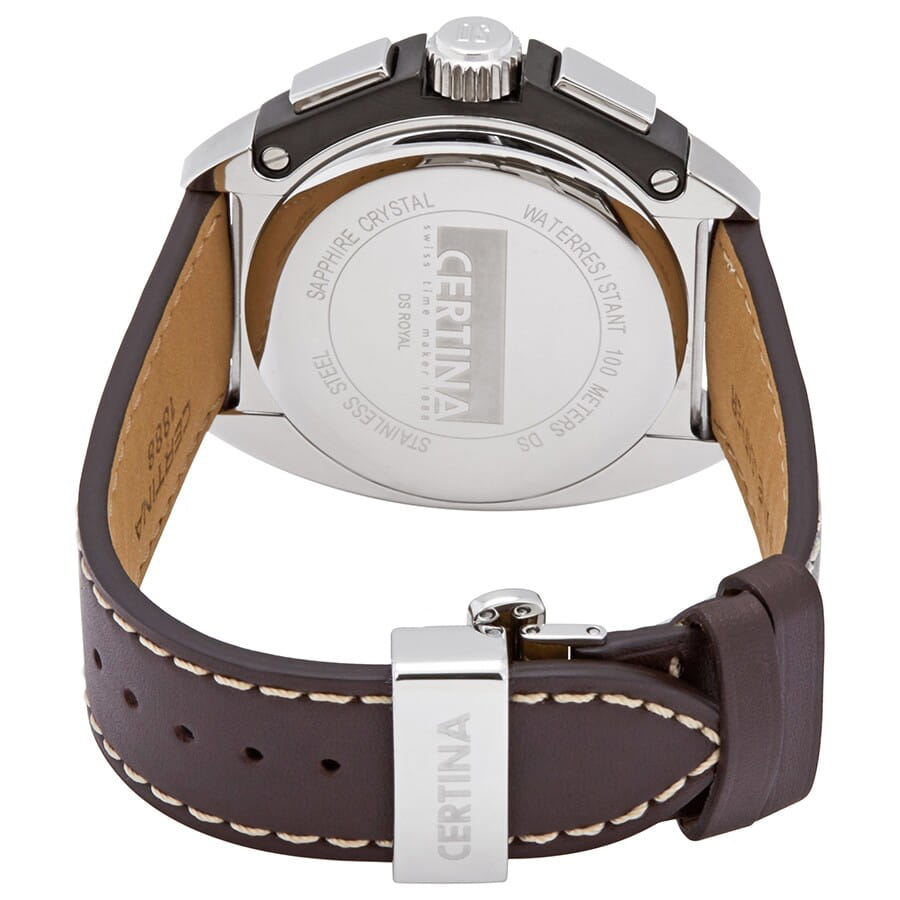 Certina Certina DS Podium C010.417.16.051.00, ds podium швейцария мужские часы на браслете кожаный боковой вид