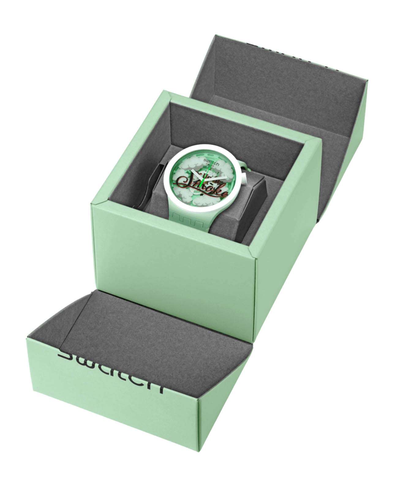 Swatch Swatch Big Bold Bioceramic Lacquered SB03Z103  - задняя крышка биокерамика корпуса, швейцария часы