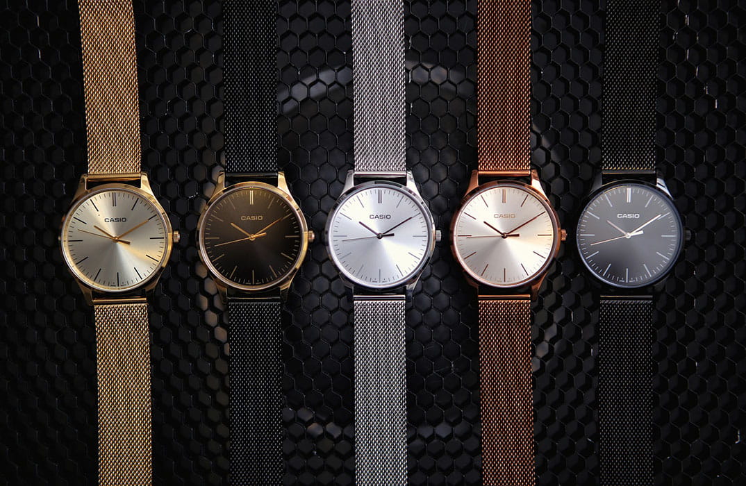 Оригинальные часы Casio Casio Collection LTP-E140B-1A кварцевые калибр механизма  общий вид