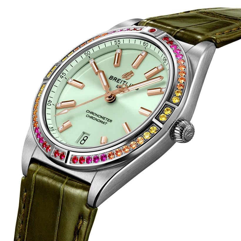 Breitling Breitling Chronomat Automatic 36 South Sea A10380611L1P1 , наручные женские часы фото под углом
