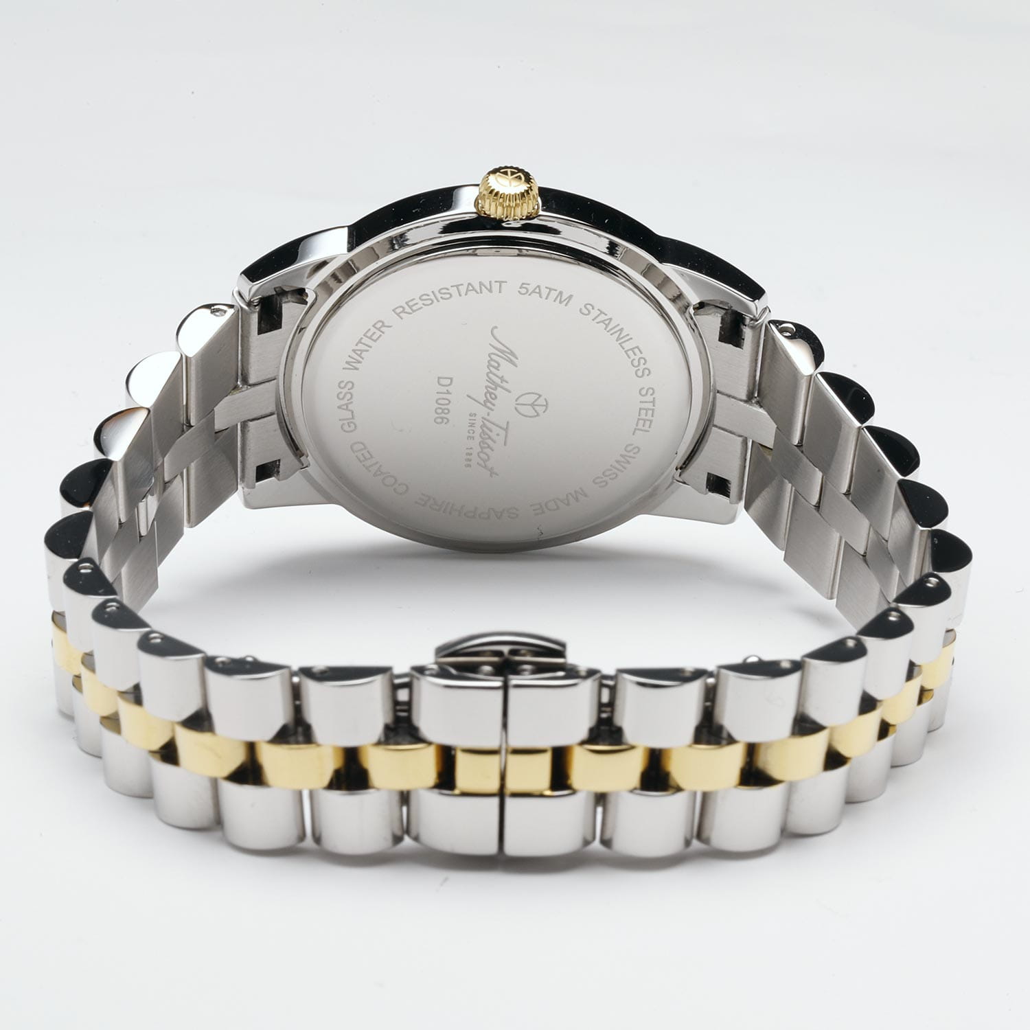 Mathey-Tissot Mathey-Tissot Artemis D10860BDI кварцевые женские часы часы крупный план желтый циферблата