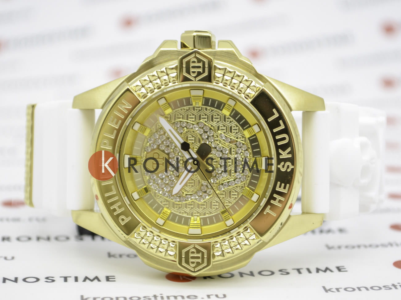 Philipp Plein PWAAA1221 мужские часы застежка крупным планом