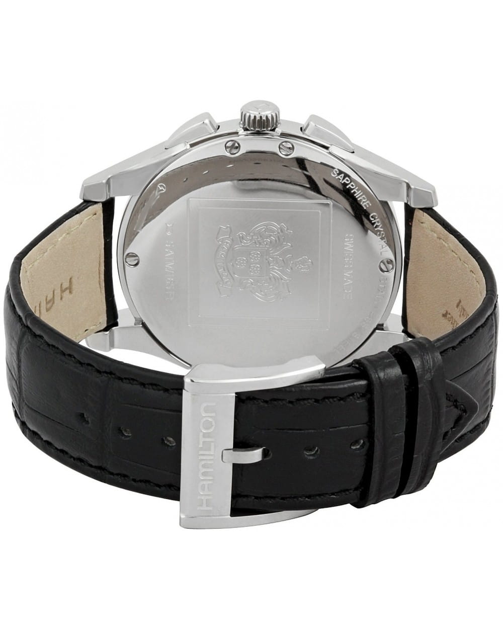 Оригинальные часы Hamilton Hamilton Jazzmaster Thinline Quartz H38612733 кварцевые калибр механизма  общий вид