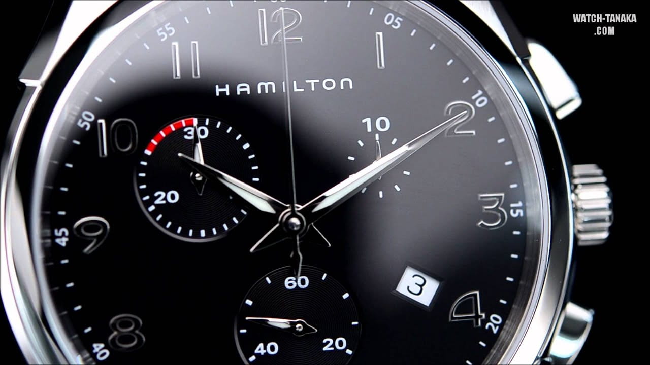 Оригинальные часы Hamilton Hamilton Jazzmaster Thinline Quartz H38612133 кварцевые калибр механизма  общий вид