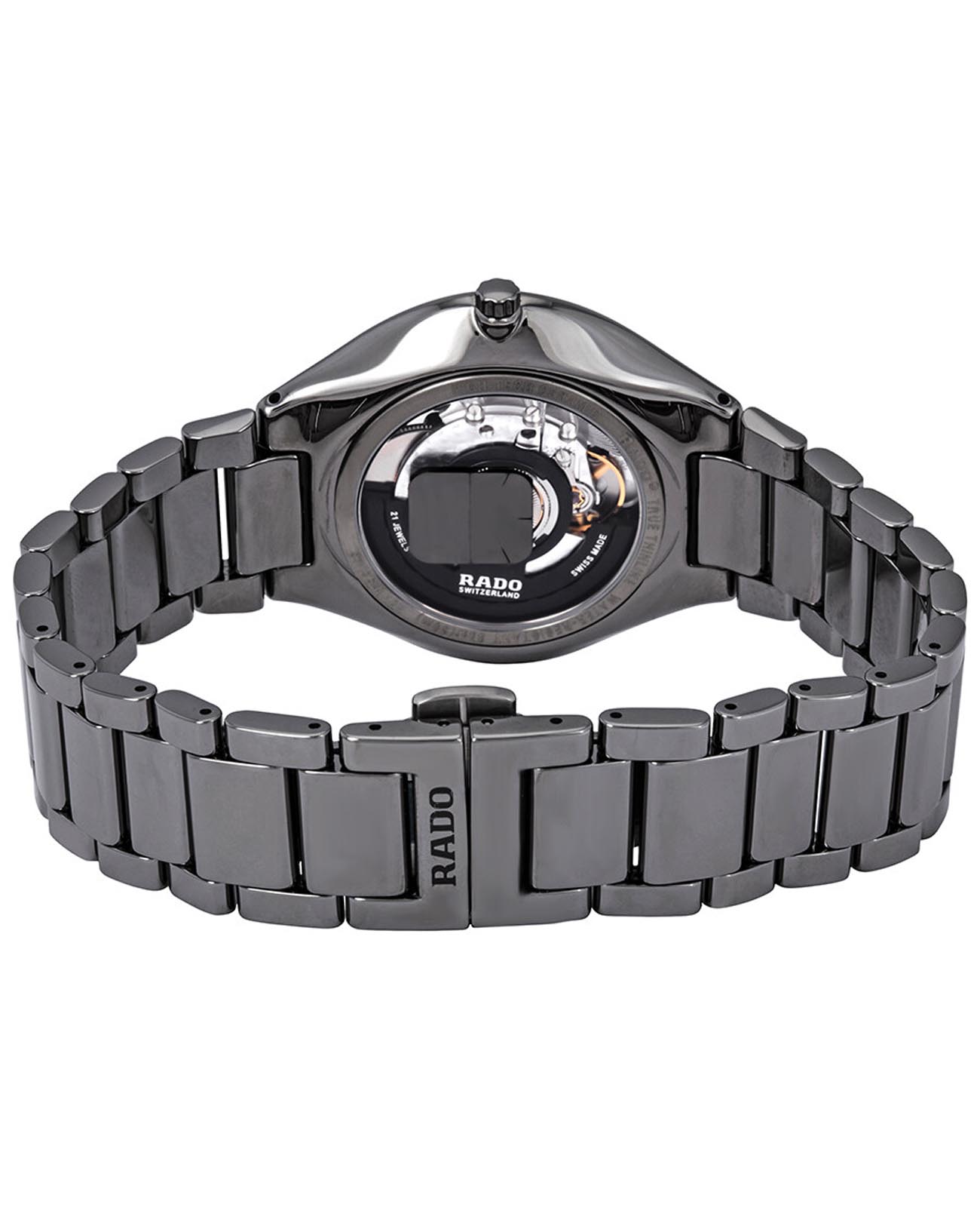 Rado Rado True Thinline Automatic R27972112, true thinline швейцария мужские часы на браслете высокотехнологичная плазменная керамика боковой вид