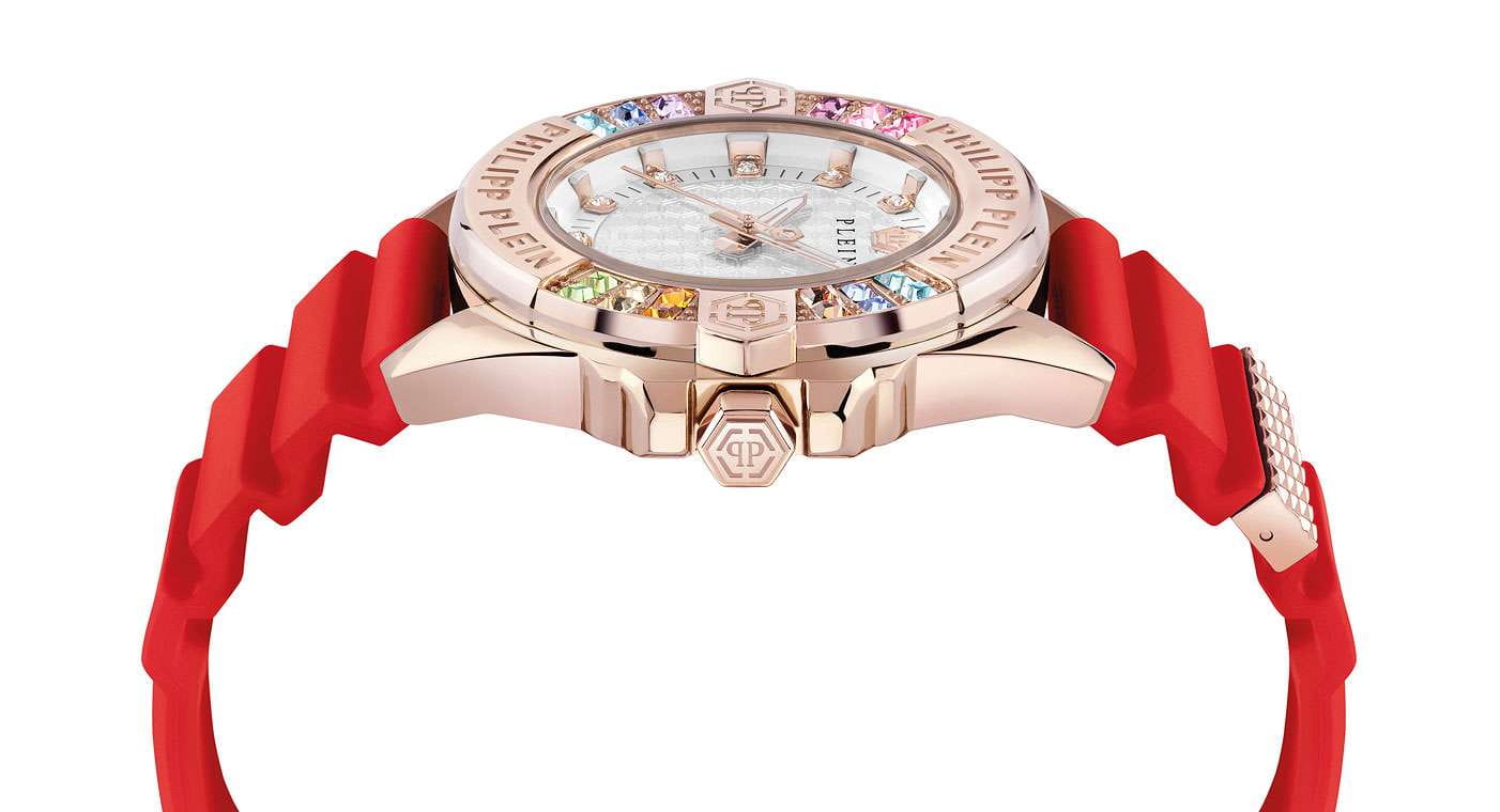 Philipp Plein Philipp Plein Plein Majesty PWOFA0325 , наручные женские часы фото под углом