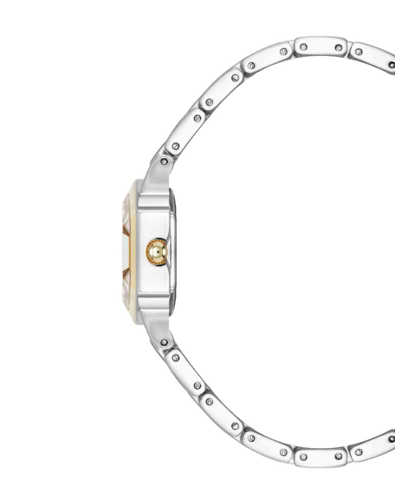 Anne Klein Anne Klein 5107SVTT,  сша женские часы на браслете сталь с ip покрытием боковой вид