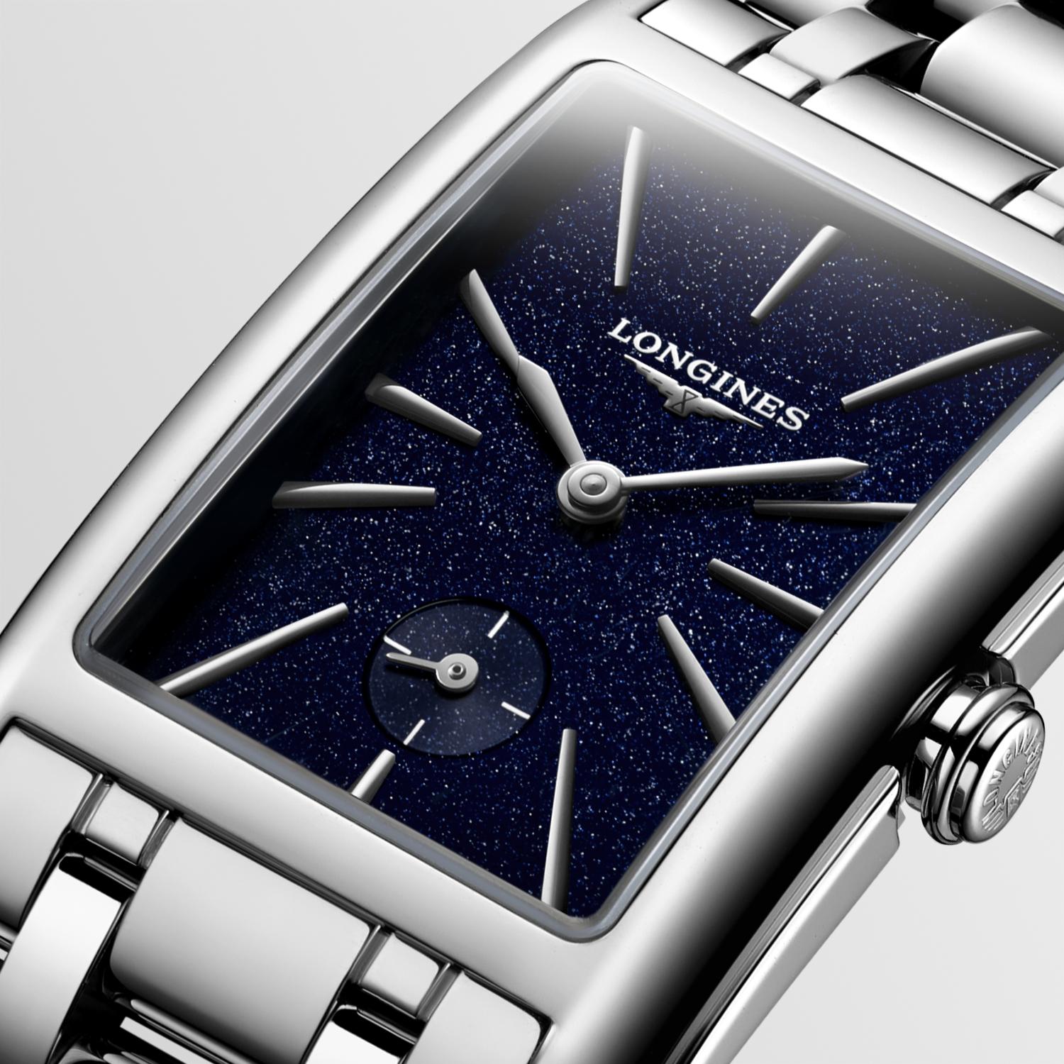 Longines Longines DolceVita L5.512.4.93.6 женские часы синий циферблат на запястье