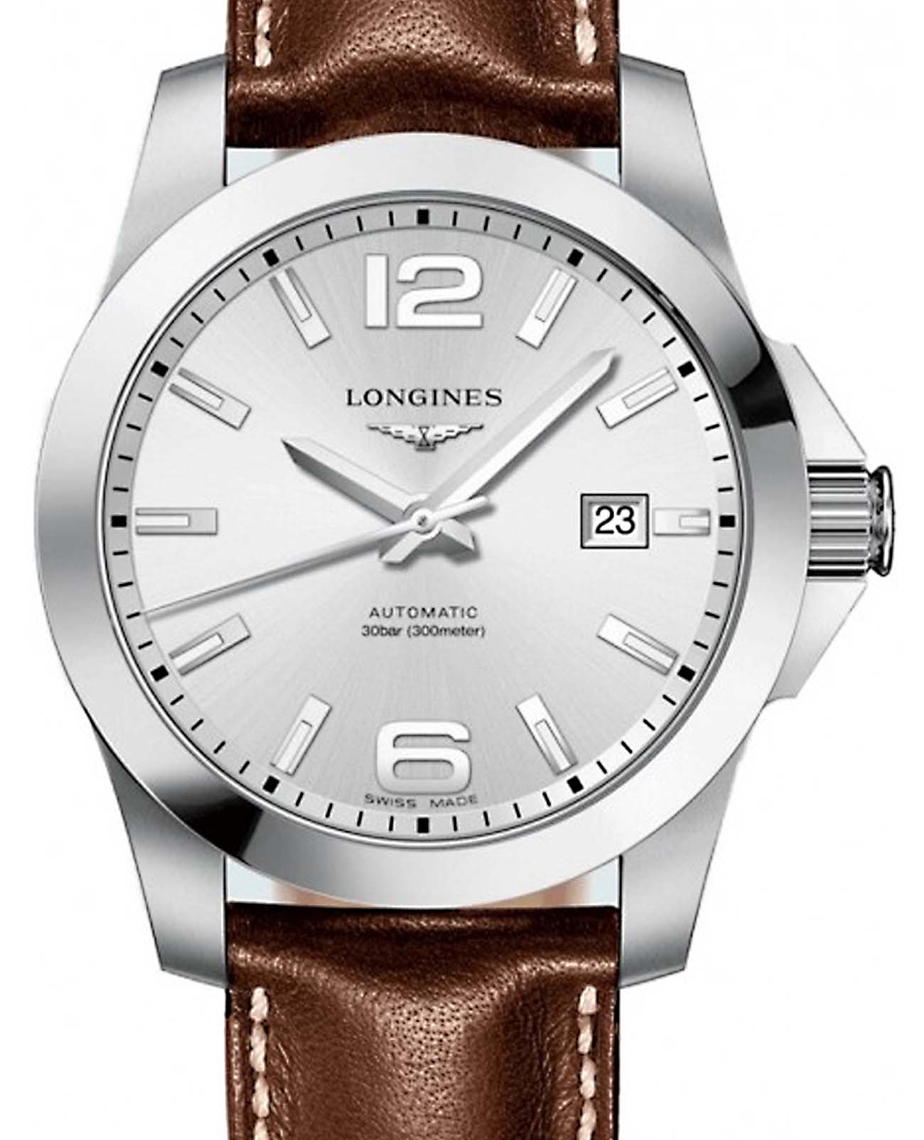 Longines  Longines Conquest L3.777.4.76.4 , наручные мужские часы фото под углом