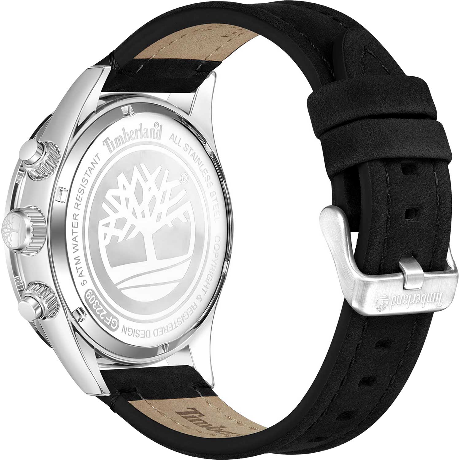 Timberland Timberland Ashmont TDWGF2230901,  сша мужские часы на браслете кожаный боковой вид