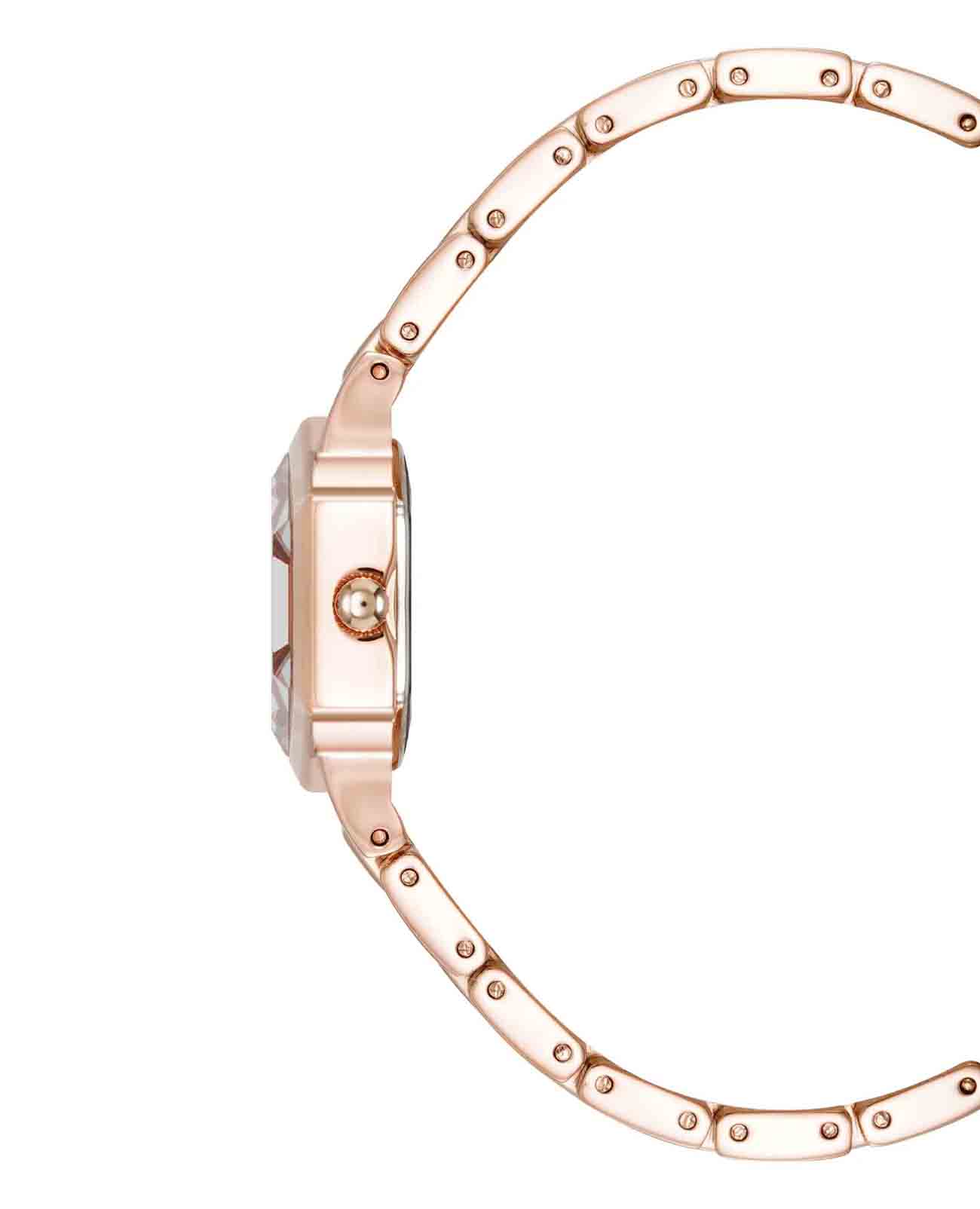 Anne Klein Anne Klein 5106RGRG,  сша женские часы на браслете сталь с ip покрытием боковой вид