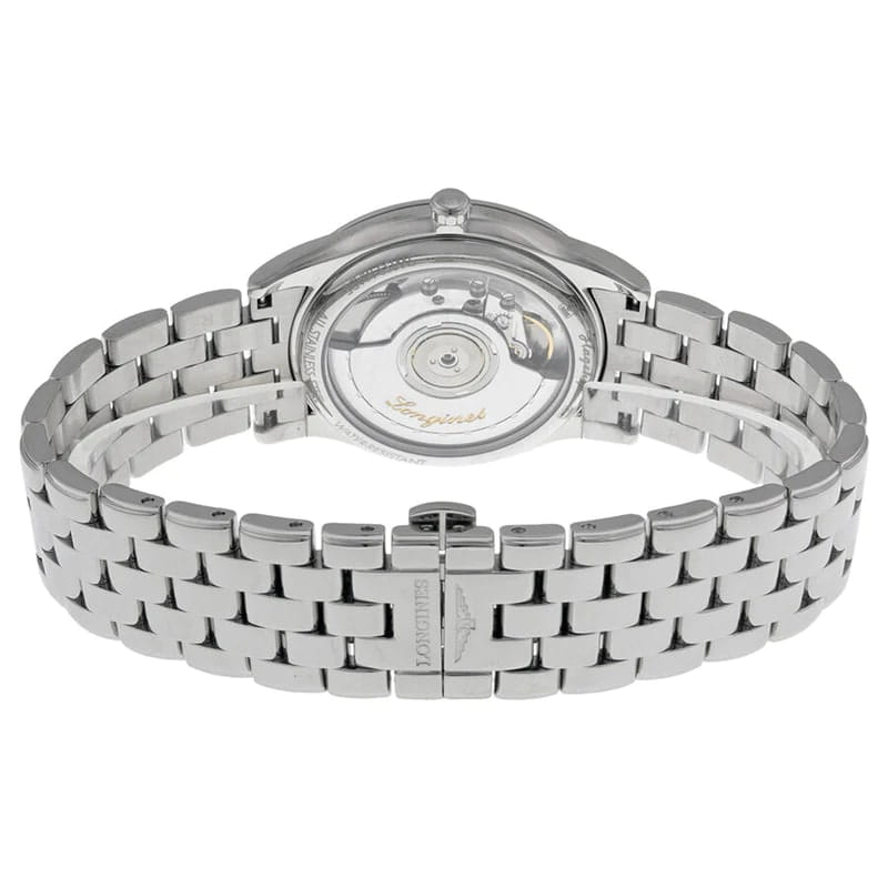 Оригинальные часы Longines Longines Flagship L4.774.4.27.6 механические калибр механизма l619/888 общий вид