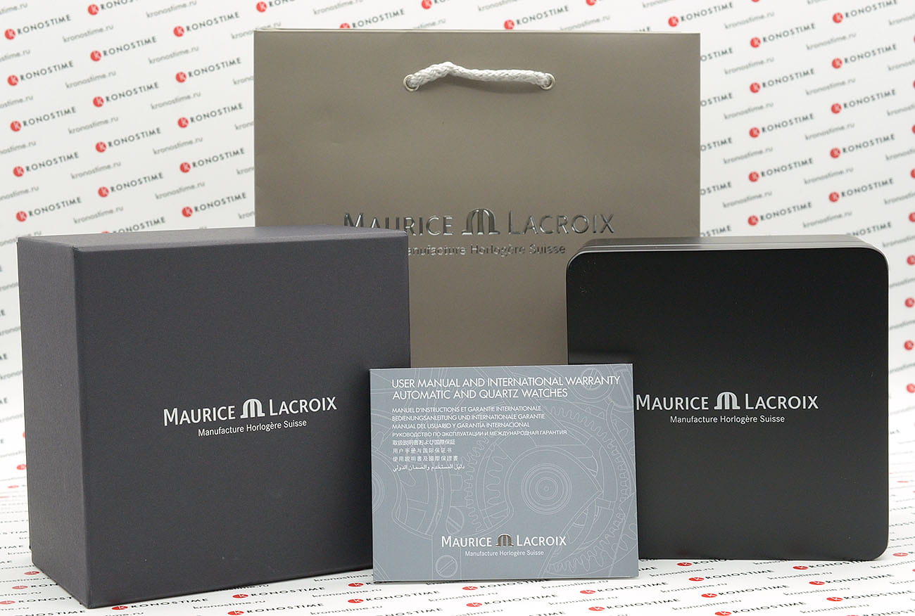 Оригинальные часы Maurice Lacroix Maurice Lacroix Eliros Date 40mm Limited Edition EL1118-PVB01-320-2 кварцевые калибр механизма  общий вид