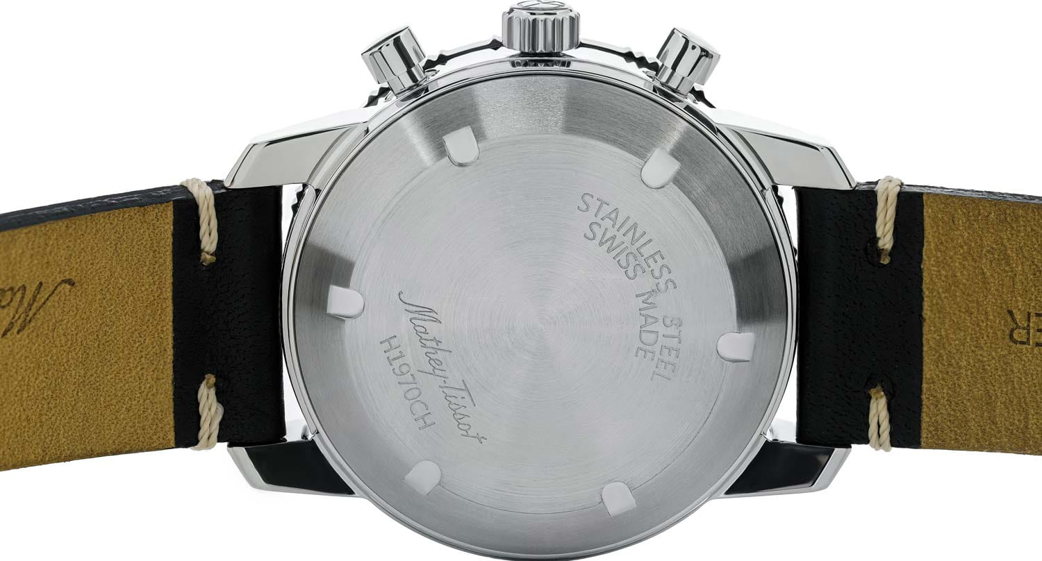 Mathey-Tissot Mathey-Tissot 1970 H1970CHALN мужские часы черный циферблат на запястье