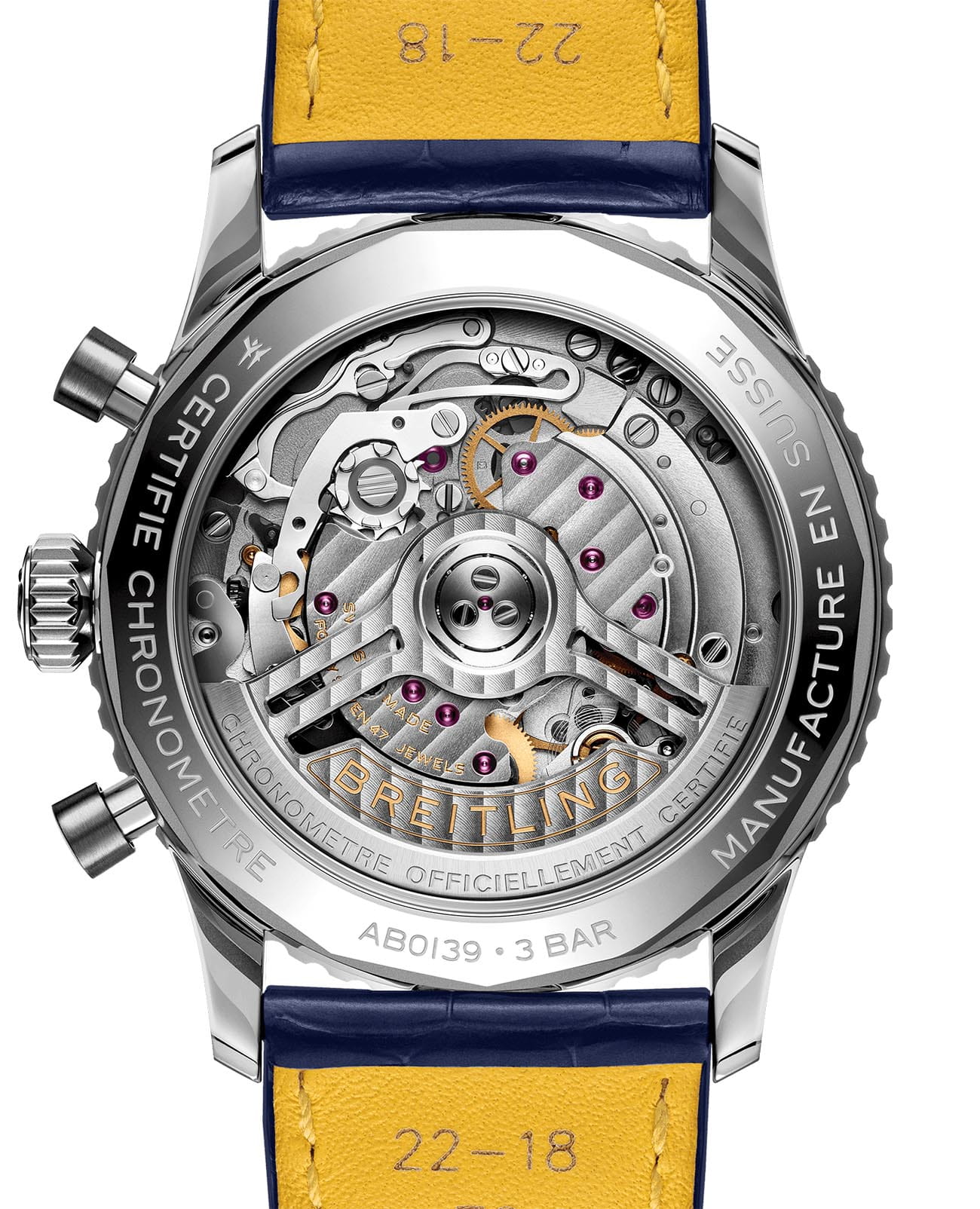 Оригинальные часы Breitling Breitling Navitimer B01 Chronograph 41 AB0139A71G1P1 механические калибр механизма мануфактурный механизм breitling caliber b01 общий вид