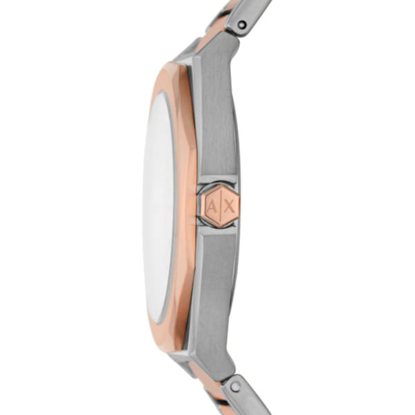 Armani Exchange Armani Exchange Andrea AX4607,  италия мужские часы на браслете нержавеющая сталь боковой вид