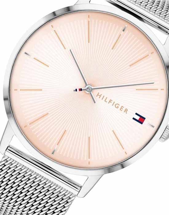 Tommy Hilfiger Tommy Hilfiger Sport 1782206 кварцевые женские часы часы крупный план бежевый циферблата