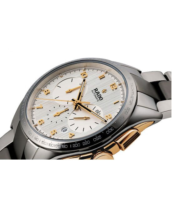 Rado Rado Hyperchrome Automatic Chronograph R32108102, hyperchrome швейцария мужские часы на браслете плазменная керамика + ceramos™ боковой вид