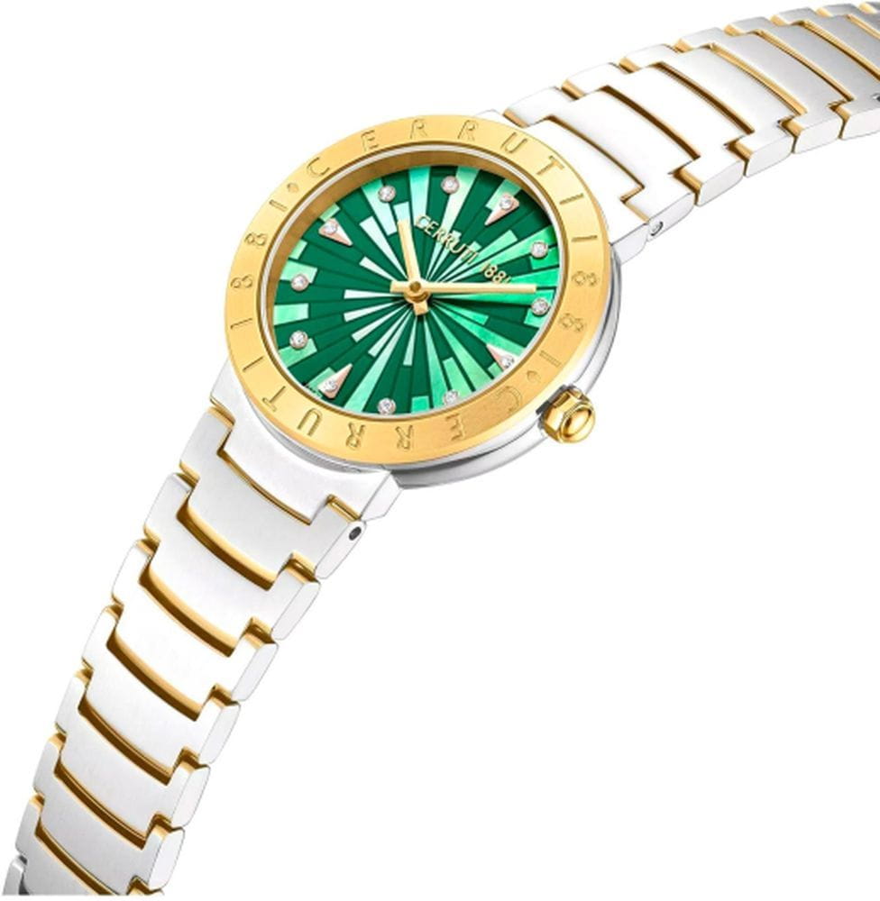 Cerruti 1881 Cerruti 1881 Filiano CIWLG0073804,  франция женские часы на браслете нержавеющая сталь с ip-покрытием боковой вид