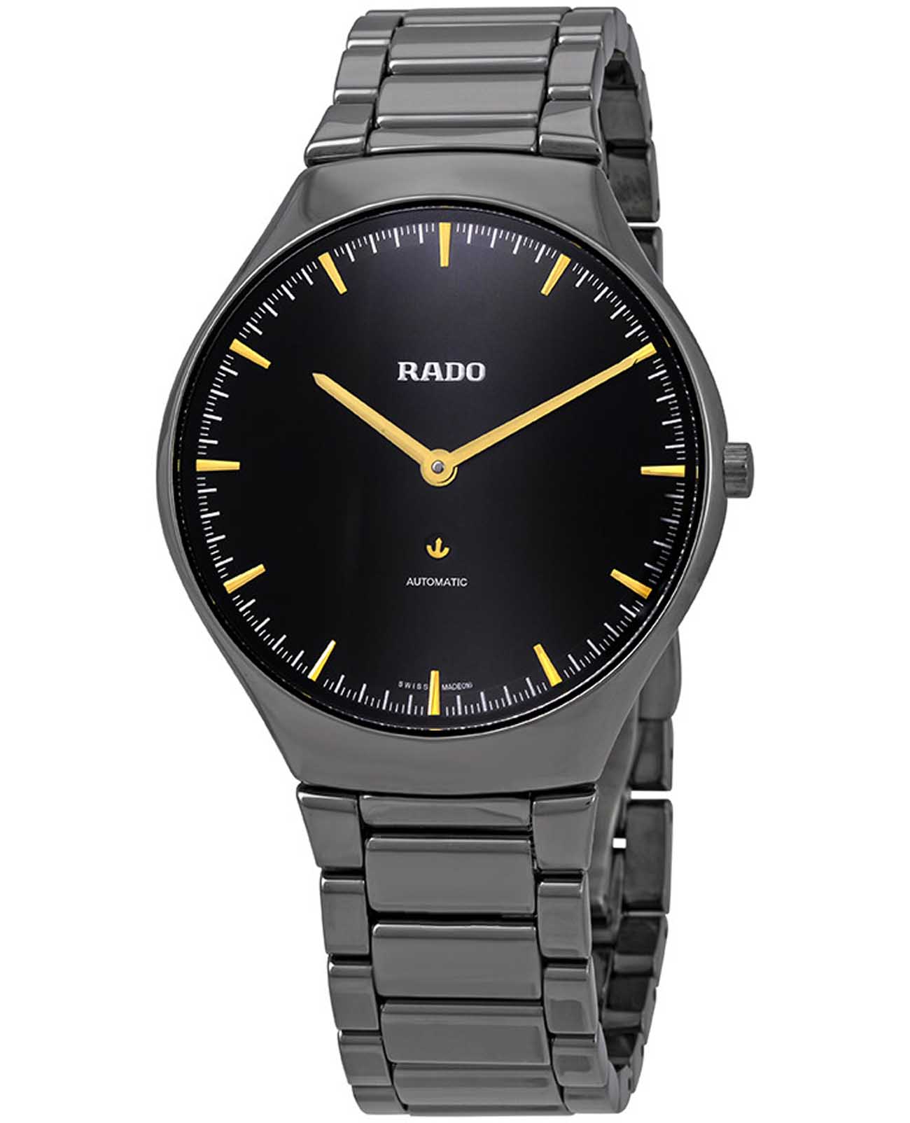 Оригинальные часы Rado Rado True Thinline Automatic R27972162 механические калибр механизма eta 2892-a2 общий вид