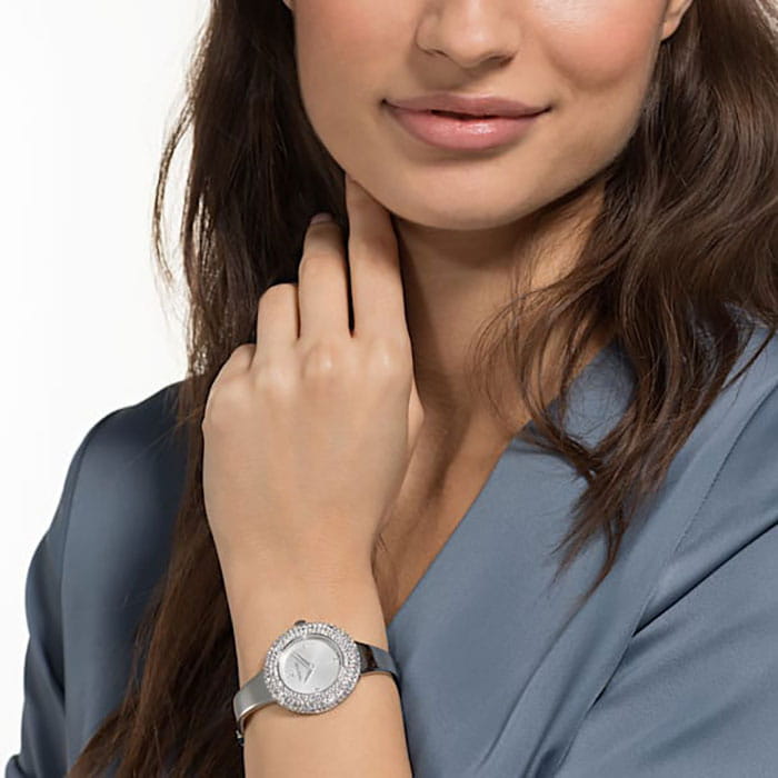 Swarovski Swarovski Crystal Rose 5483853,  швейцария женские часы на браслете нержавеющая сталь боковой вид