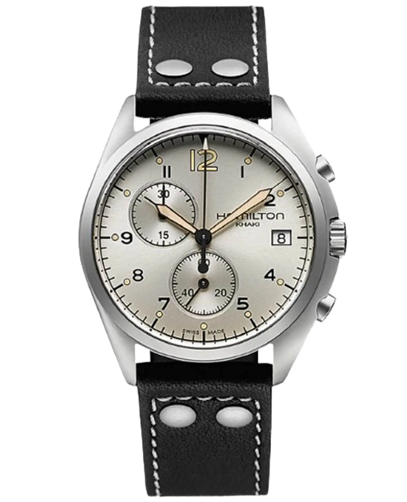 Часы Hamilton Khaki Aviation Pilot Pioneer Chrono H76512755 купить в  Владимире по цене 65046 RUB: описание, характеристики